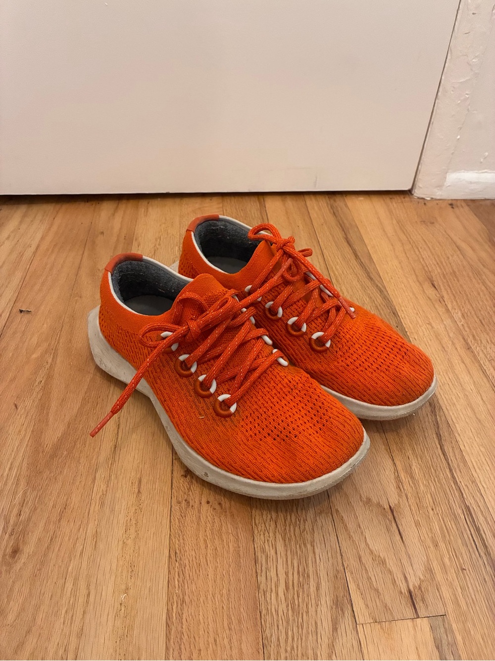 allbirds Women's Orange Knit Tree Dasher 2